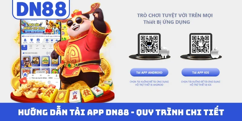 Hướng dẫn tải app DN88